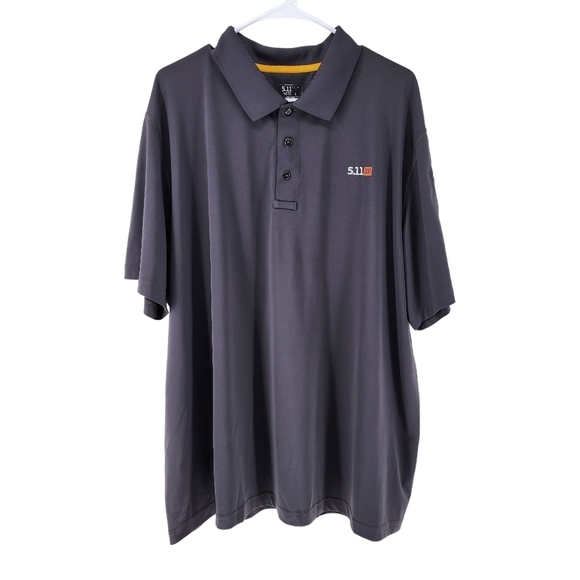 5.11 Tactical Men's Pinnacle Short Sleeve Polo - Picture 2 of 6